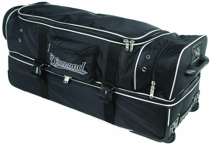 Diamond Deluxe Umpire Bag w/Wheels - 33"