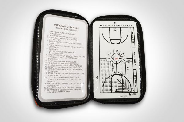 Honig's Pre-Game Basketball Board W/Case