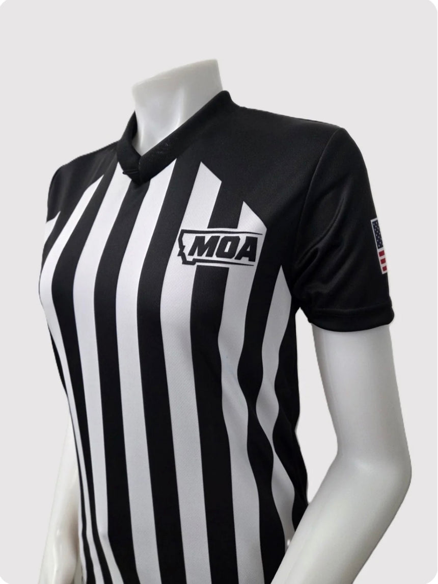 Montana MOA Logo Dye Sublimated Women's Basketball Shirts w/Side Panel- Regular Mesh