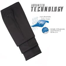 Smitty BKS-281 4-Way Stretch Pleated Pants - Slash Pocket