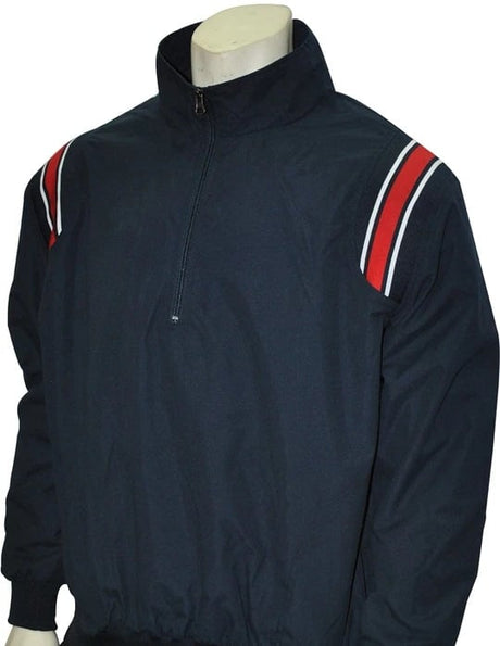 Smitty BBS-320 Long Sleeve Microfiber Pullover Jacket w/ Half Zipper