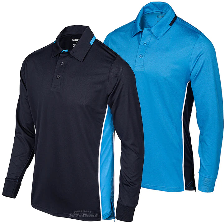 Smitty BBS-347 Men's Body Flex NCAA Softball Long Sleeve Umpire Shirt