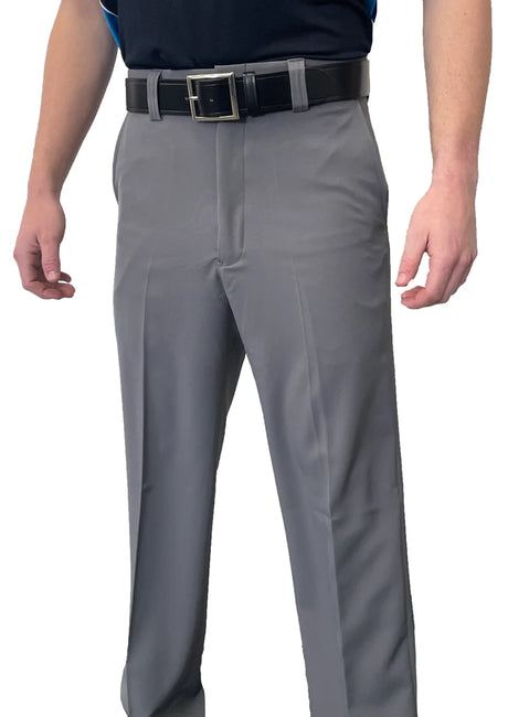 Smitty BBS-355 Men's 4-Way Stretch Flat Front Plate Pants w/Slash Pockets (Non-Expander)