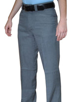 Smitty BBS-379 Women's Flat Front Combo Pants - Heather Grey