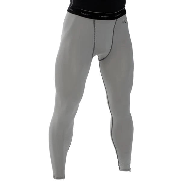 Smitty BBS-416 Grey Compression Tights w/Cup Pocket