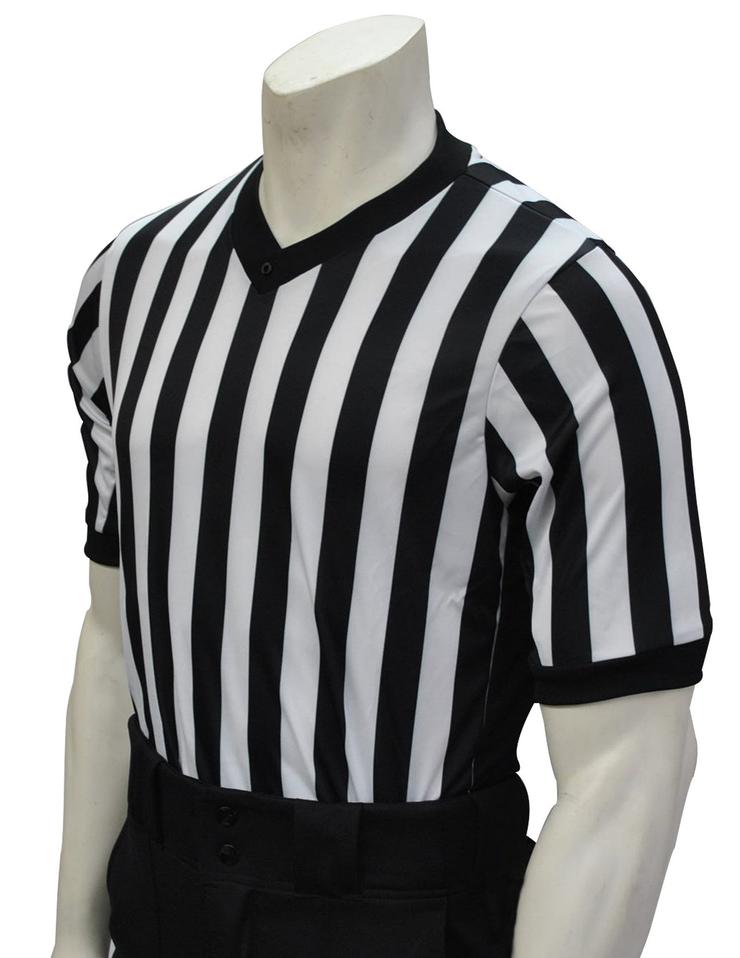 Smitty BKS-201 Performance Mesh V-Neck - 3" Side Panel