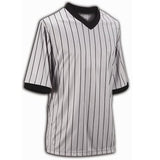 Smitty BKS-205 Grey Polyester Performance Mesh V-Neck
