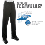 Smitty BKS-281 4-Way Stretch Pleated Pants - Slash Pocket