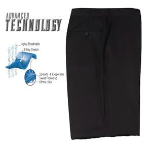 Smitty BKS-287 4-Way Stretch Flat Front Pants - Slash Pocket