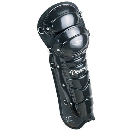 Diamond Double Knee Leg Guards - 17"