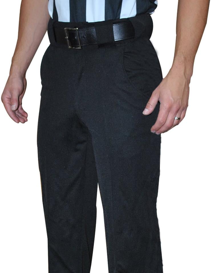 Smitty FBS-179 Lacrosse 4-Way Stretch Solid Black Pants