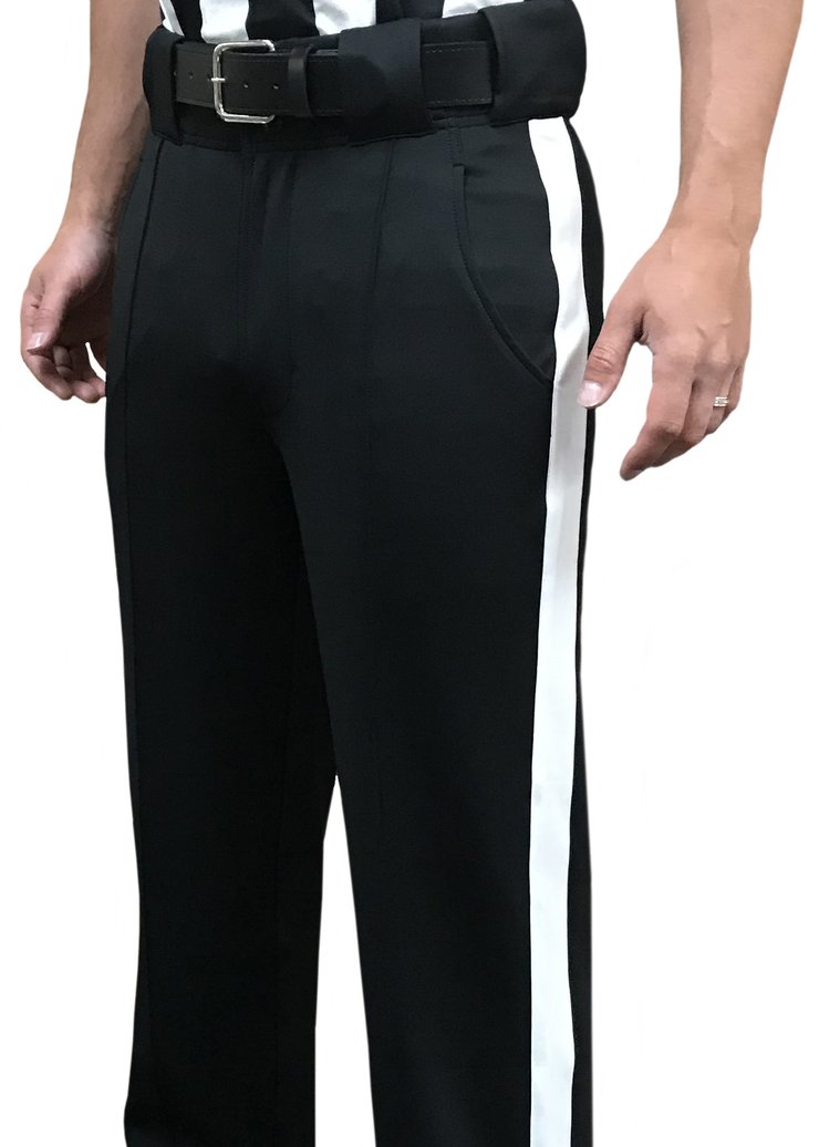 Smitty FBS-184 Tapered Fit Poly/Spandex Pants - 1 1/4" Stripe