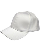 Smitty Solid White Flex Fit Football Cap