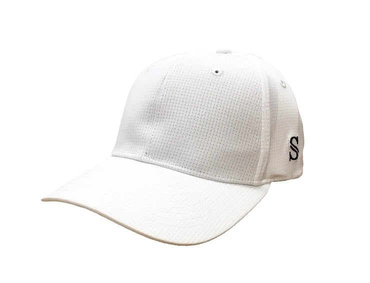 Smitty Performance Flex Fit Cap - Solid White