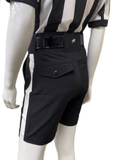 Honig's Football Short Black w/White Stripe for Men and Women