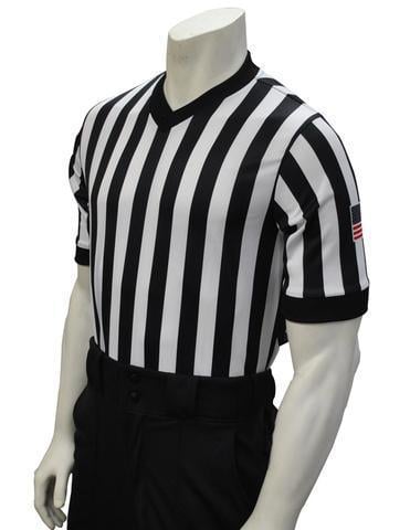 Smitty USA200-607 Body Flex Dye Sub V-Neck Shirt & USA Flag
