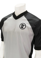 Minnesota (MSHSL) USA207MN-607 Men's Body Flex Grey & Black Short Sleeve Shirt