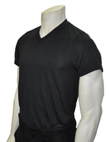 Smitty USA-409 Black V-Neck Loose Fit T-shirt