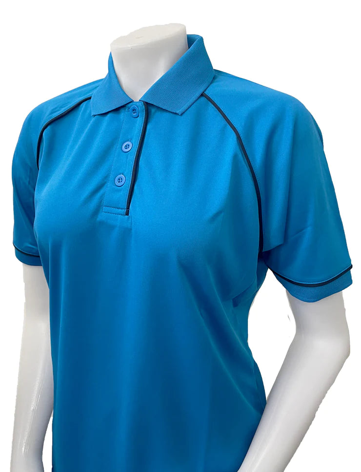 Smitty VBS-402BB Bright Blue Mesh Women's Volleyball Shirt - No Pocket