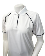 Smitty VBS-402WHT White Mesh Women's Volleyball Shirt - No Pocket