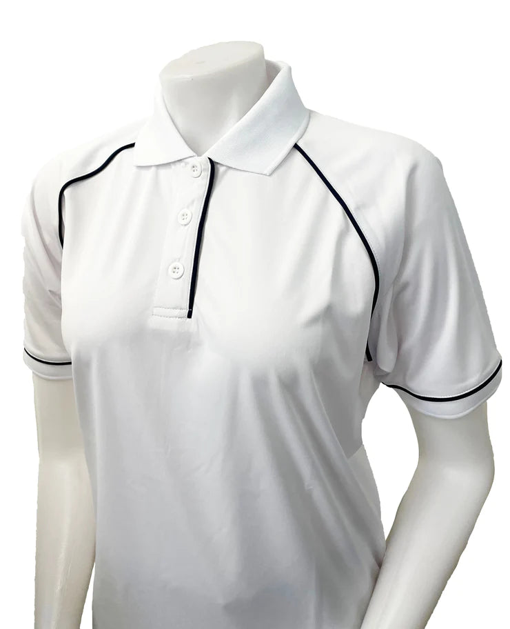 Smitty VBS-402WHT White Mesh Women's Volleyball Shirt - No Pocket