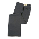 Honig's Heather Grey Traditional Plate Slack - Western Cut Pockets