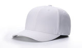 Richardson Flex-Fit Football/Lacrosse Officials Hat - Black w/ White Piping and White