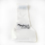 F72B - Honig's White Nylon Stay-put Bean Bag