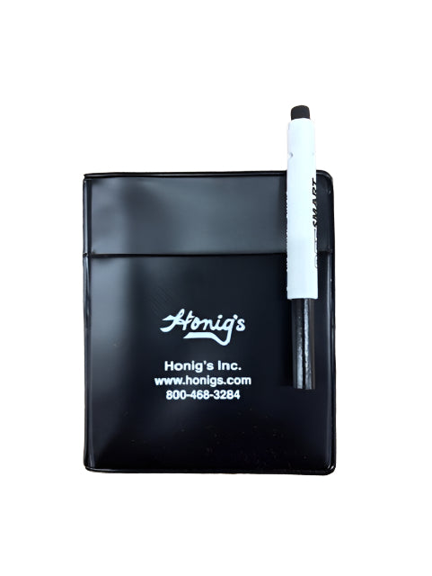 Honig's Football Information Pack w/ Plastic Card and Bullet Pencil